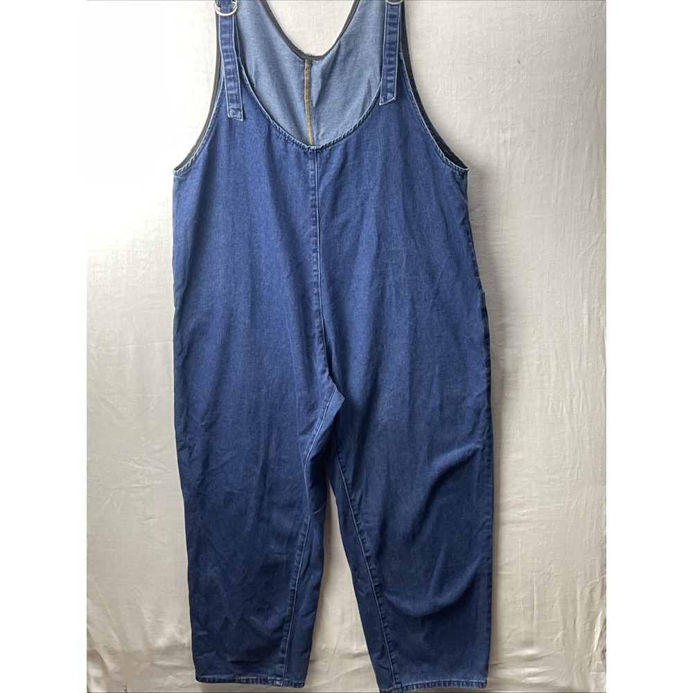 Artist Boho Loose Fit Denim Overalls X-Large